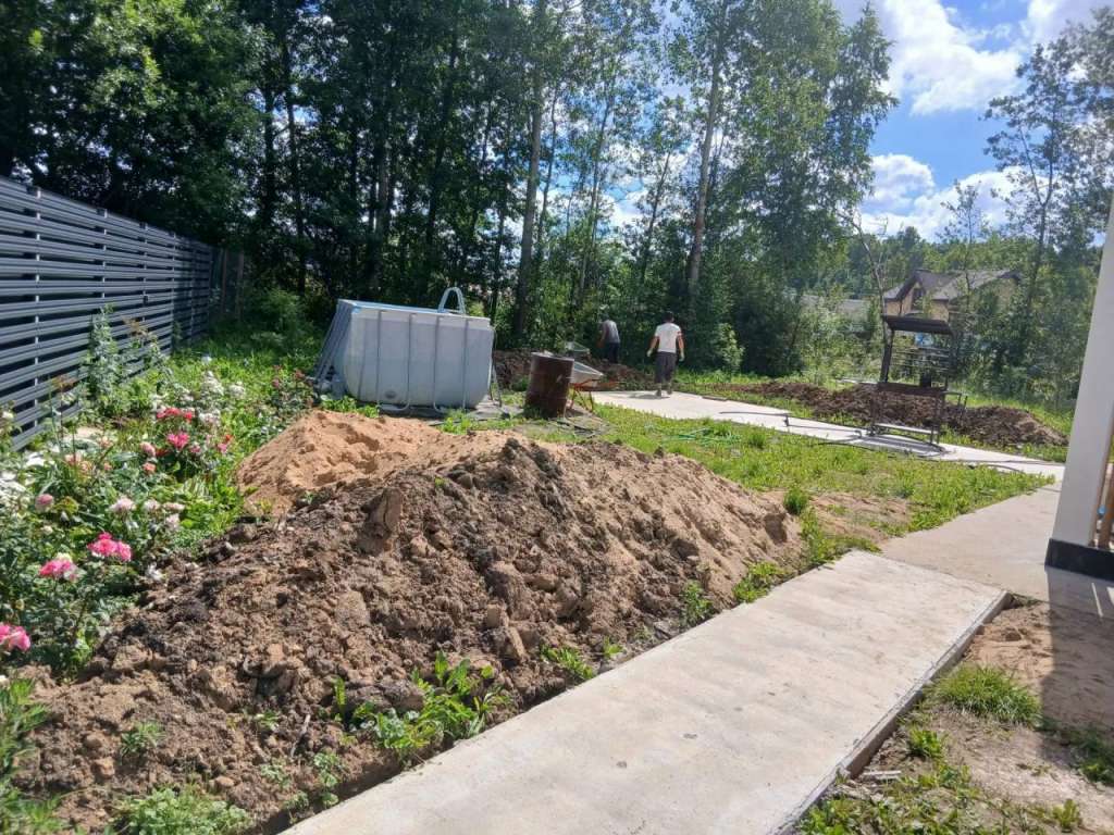 Укладка газона СНТ "Дружба"